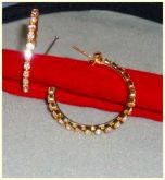 Argola Média c/ Strass