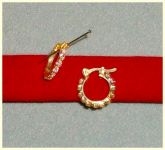 Argola Pequena c/ Strass